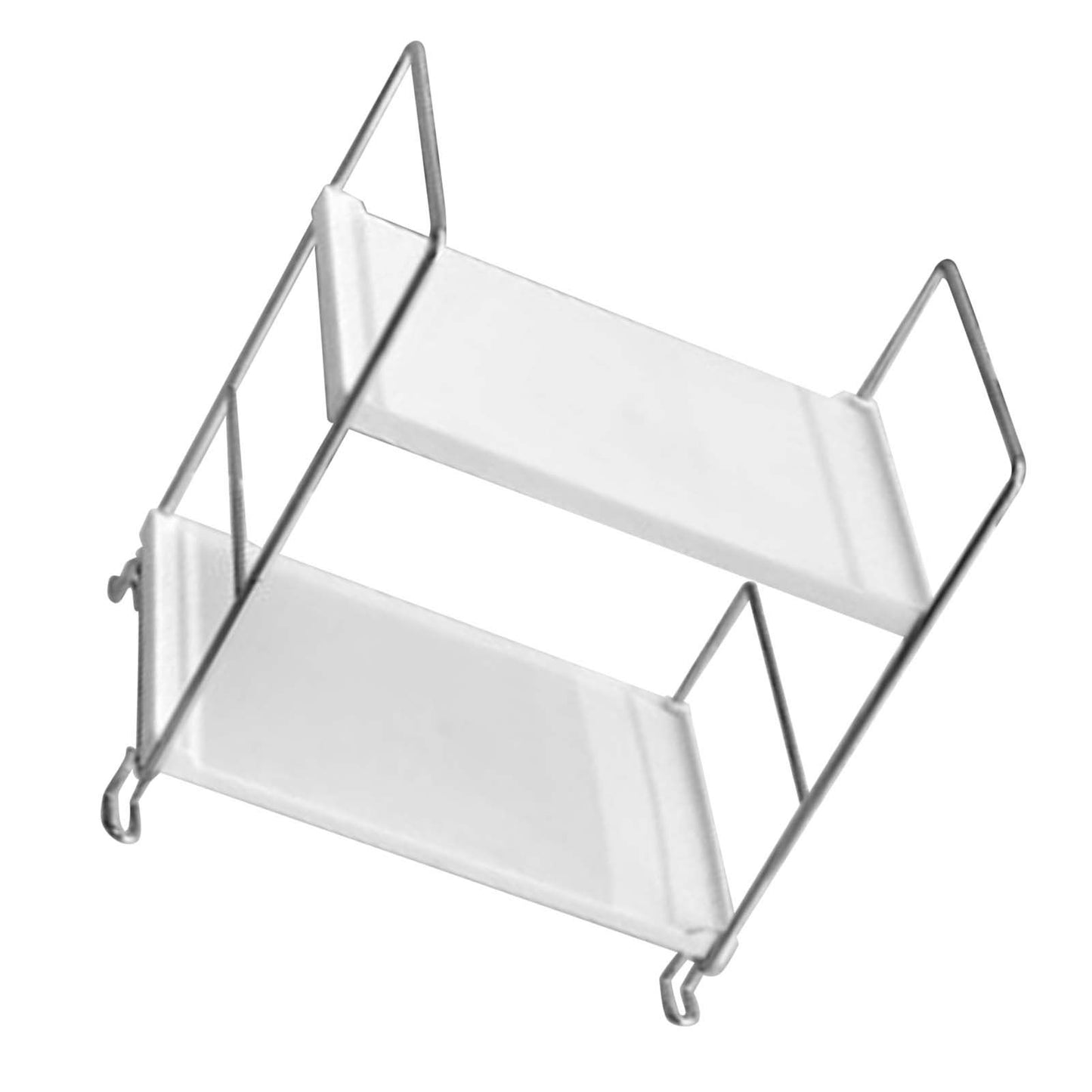 2 Tier Countertop Organizer Nordic Style Large Space Removable Cabinet Storage Shelf for Bedroom Bathroom V1294-YM0521-3117230078711