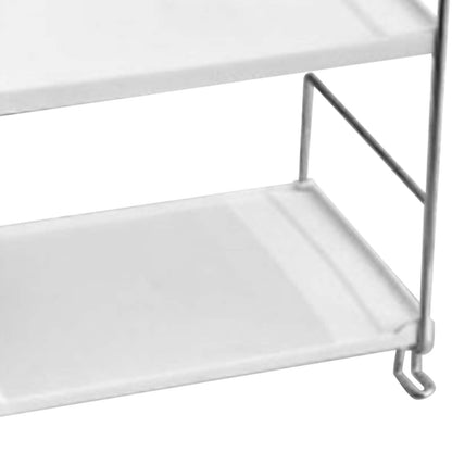 2 Tier Countertop Organizer Nordic Style Large Space Removable Cabinet Storage Shelf for Bedroom Bathroom V1294-YM0521-3117230078711
