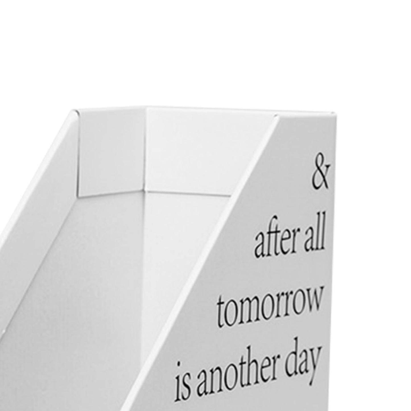 Vertical File Folder Bin Paper Number Marking Slim Desk Storage Organizer for Books Notebooks Magazines V1294-YM0521-3117230081011