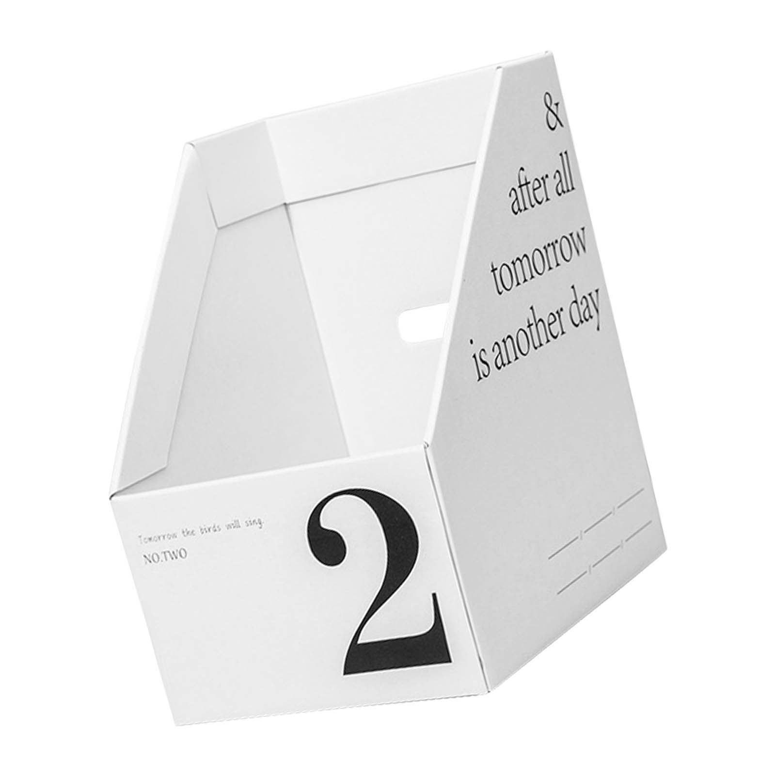 Vertical File Folder Bin Paper Number Marking Slim Desk Storage Organizer for Books Notebooks Magazines V1294-YM0521-3117230081012