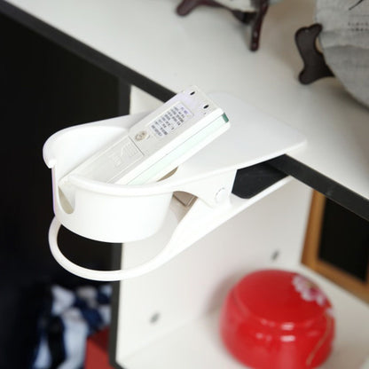 Desk Cup Holder Clip Space Saving Large Multifunctional Table Clamp Mug Stand for Beverage Bottle White V1294-YM0521-3117230081111