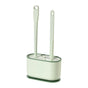 Long Handle Toilet Brush Set Deep Cleansing Multifunctional Hanging Toilet Brush Set for Bathroom Green V1294-YM0521-3117230081412