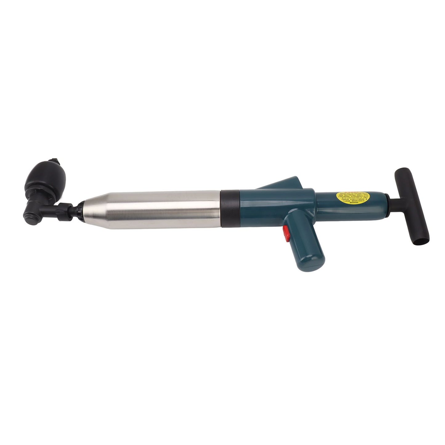 Toilet Plunger Kit High Pressure Fast Efficient Manual Drain Plumb Plunger for Bathroom Kitchen Floor Drain V1294-YM0521-3117230081911