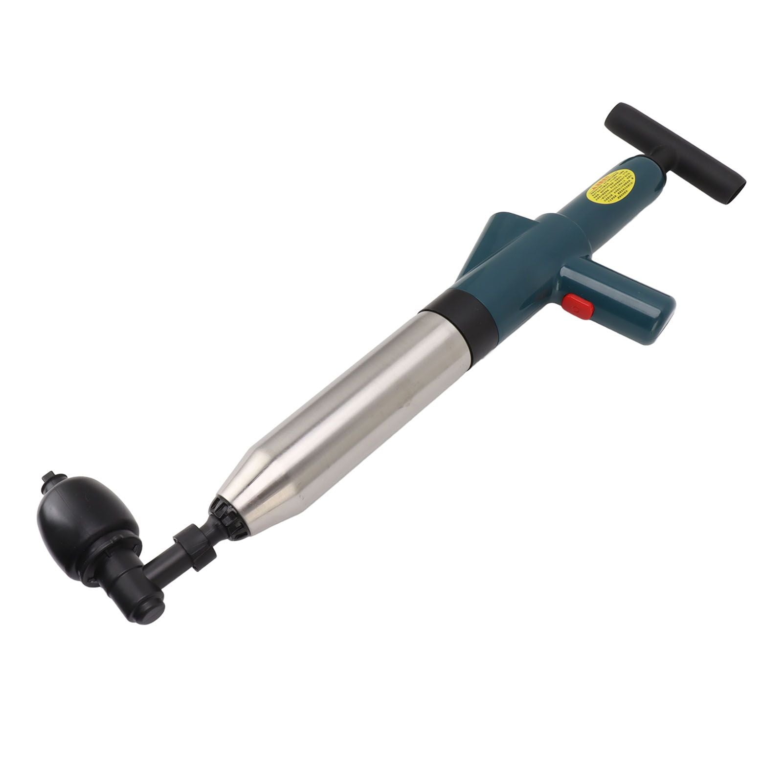 Toilet Plunger Kit High Pressure Fast Efficient Manual Drain Plumb Plunger for Bathroom Kitchen Floor Drain V1294-YM0521-3117230081911