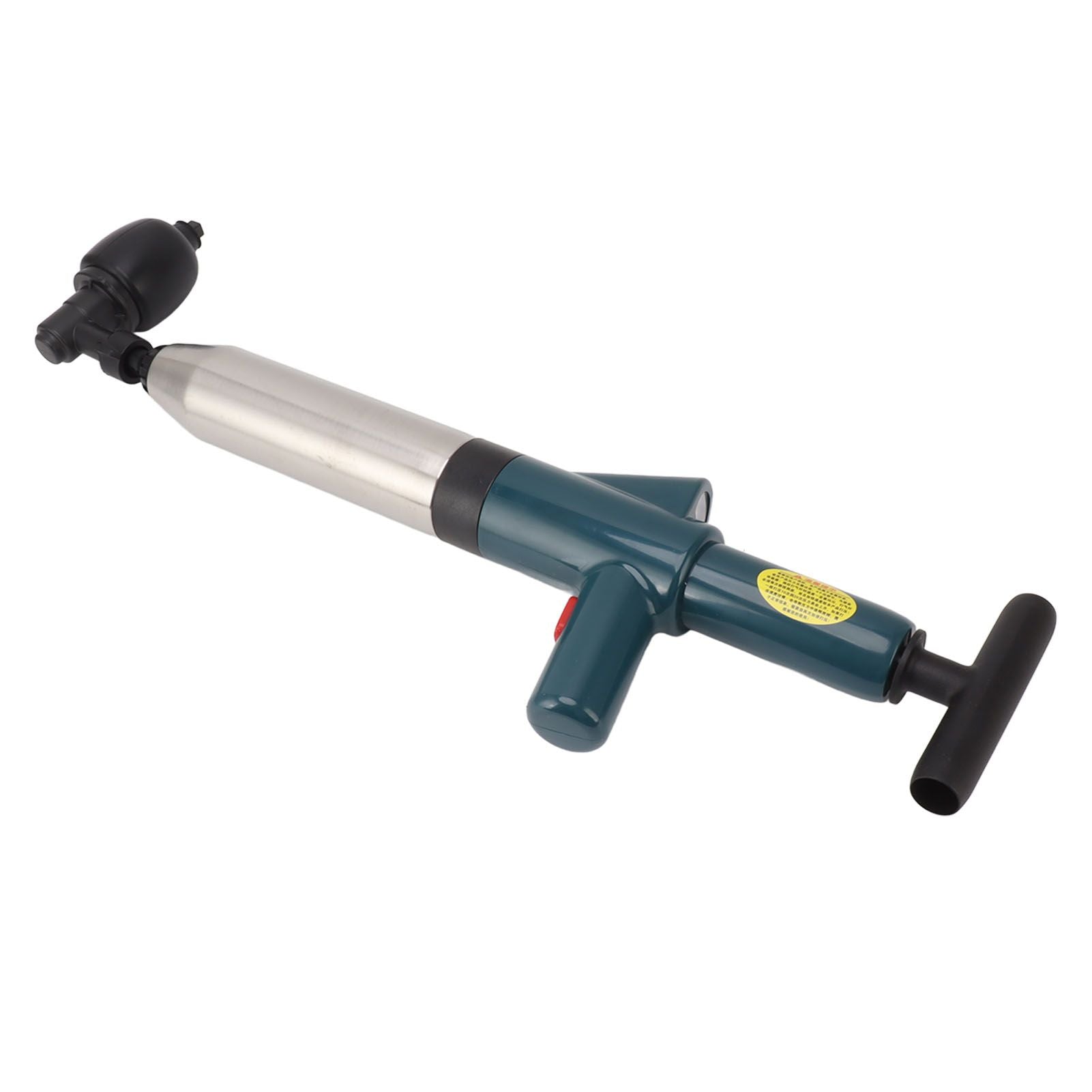 Toilet Plunger Kit High Pressure Fast Efficient Manual Drain Plumb Plunger for Bathroom Kitchen Floor Drain V1294-YM0521-3117230081911