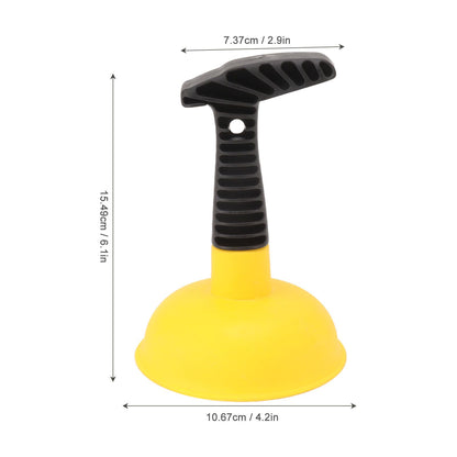 Mini Plunger Powerful Slip Proof Handle Efficient Small Drain Plunger for Toilet Bathtub Sink Type 2 V1294-YM0521-3117230082512