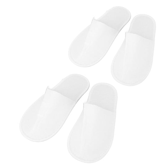 18 Pair Disposable Slippers Prevent Slip Waterproof Sole Soft Lightweight Guest Slippers for Hotel Travel Spa V1294-YM0521-3117230082611