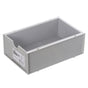 Desktop Storage Box Plastic Desk Makeup Organizer Stationery Supplies Storage Box with Drawer Grey V1294-YM0521-3117230083413