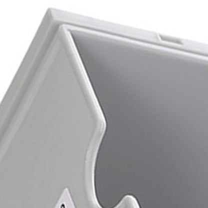 Desktop Storage Box Plastic Desk Makeup Organizer Stationery Supplies Storage Box with Drawer Grey V1294-YM0521-3117230083413