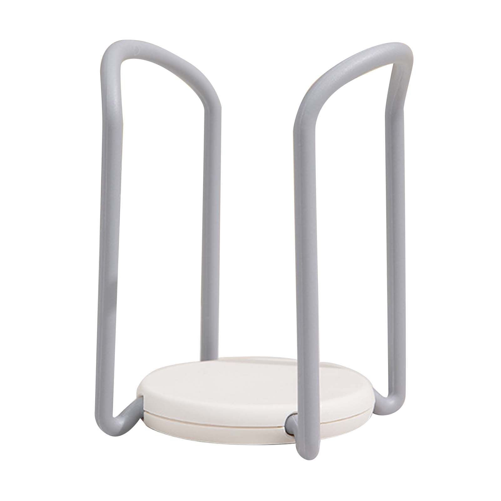 Bowl Organizer Multiple Functional Retractable Dish Drying Rack for Kitchen Counter Grey and White V1294-YM0521-3117230083512
