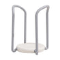 Bowl Organizer Multiple Functional Retractable Dish Drying Rack for Kitchen Counter Grey and White V1294-YM0521-3117230083512