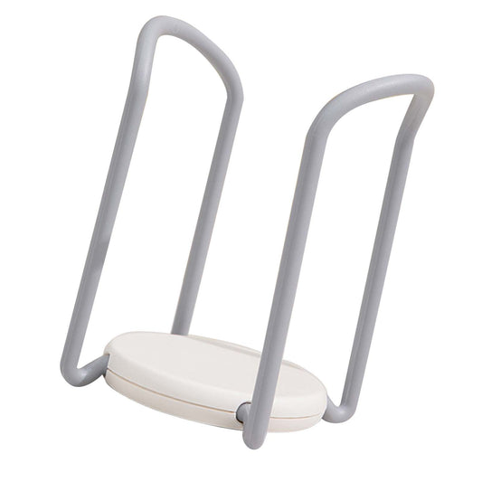 Bowl Organizer Multiple Functional Retractable Dish Drying Rack for Kitchen Counter Grey and White V1294-YM0521-3117230083512