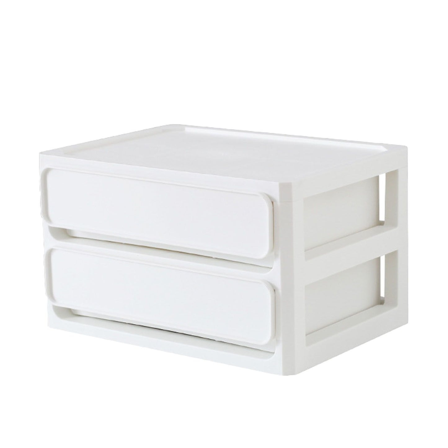 Storage Drawer Multi Layers Stackable Dustproof Desktop Storage Box Organizer for Student Dormitory Home V1294-YM0521-3117230084711