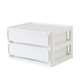 Storage Drawer Multi Layers Stackable Dustproof Desktop Storage Box Organizer for Student Dormitory Home V1294-YM0521-3117230084711