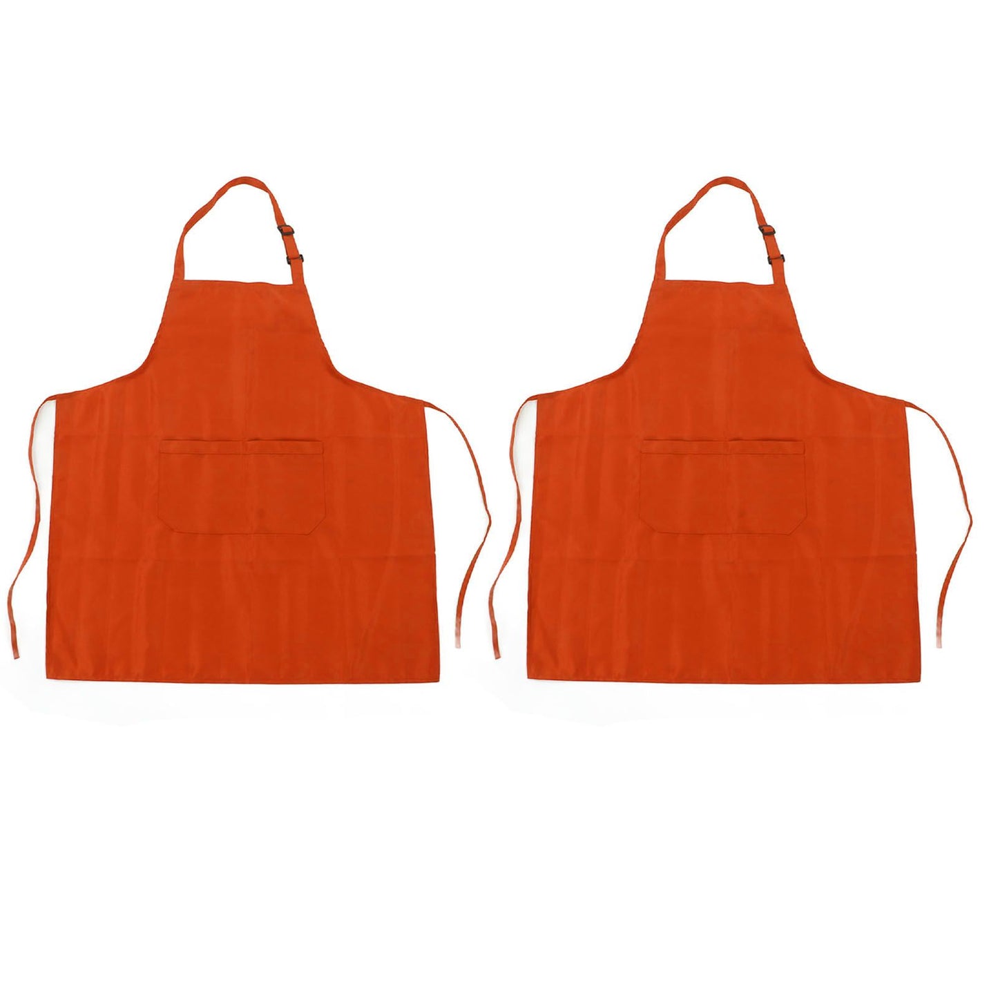 Cooking Apron Waterproof Adjustable Neck Strap Breathable Soft Kitchen Bib Apron with Pocket for Barbecue V1294-YM0521-3117230084813
