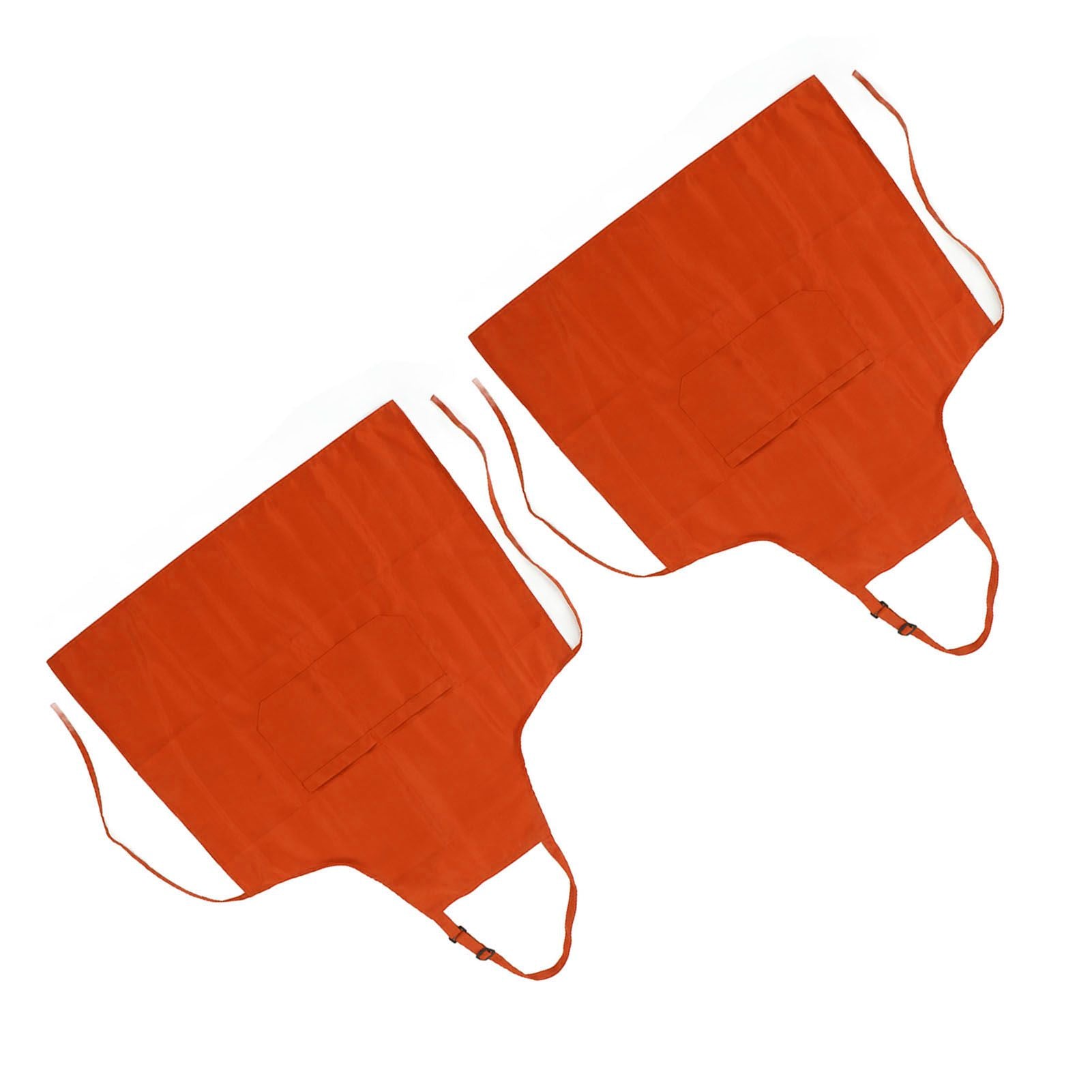 Cooking Apron Waterproof Adjustable Neck Strap Breathable Soft Kitchen Bib Apron with Pocket for Barbecue V1294-YM0521-3117230084813