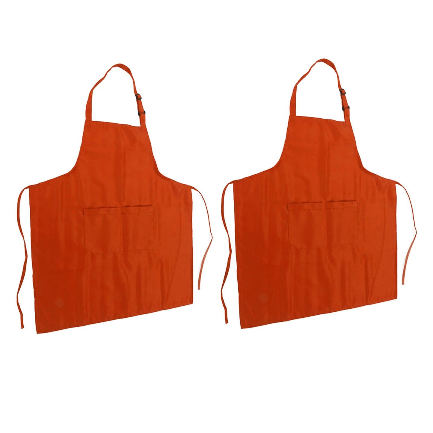 Cooking Apron Waterproof Adjustable Neck Strap Breathable Soft Kitchen Bib Apron with Pocket for Barbecue V1294-YM0521-3117230084813