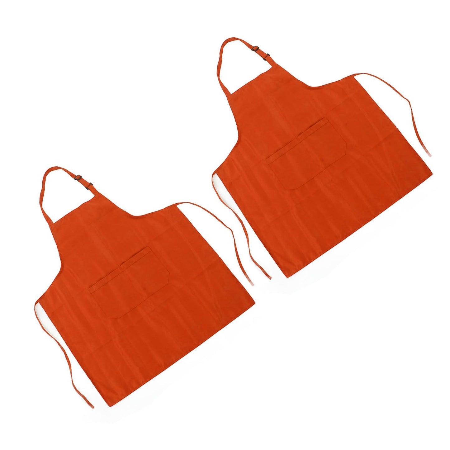 Cooking Apron Waterproof Adjustable Neck Strap Breathable Soft Kitchen Bib Apron with Pocket for Barbecue V1294-YM0521-3117230084813