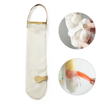 Fruit Storage Net Bag Breathable Reusable Hanging Storage Bag for Vegetable Onions Garlic V1294-YM0521-3117230084911