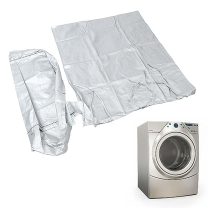 Washing Machine Cover Waterproof Sunscreen Dustproof Durable Thickened Washer Cover for Home Kitchen Laundry V1294-YM0521-3117230086411