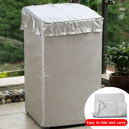 Washing Machine Cover Waterproof Sunscreen Dustproof Durable Thickened Washer Cover for Home Kitchen Laundry V1294-YM0521-3117230086411