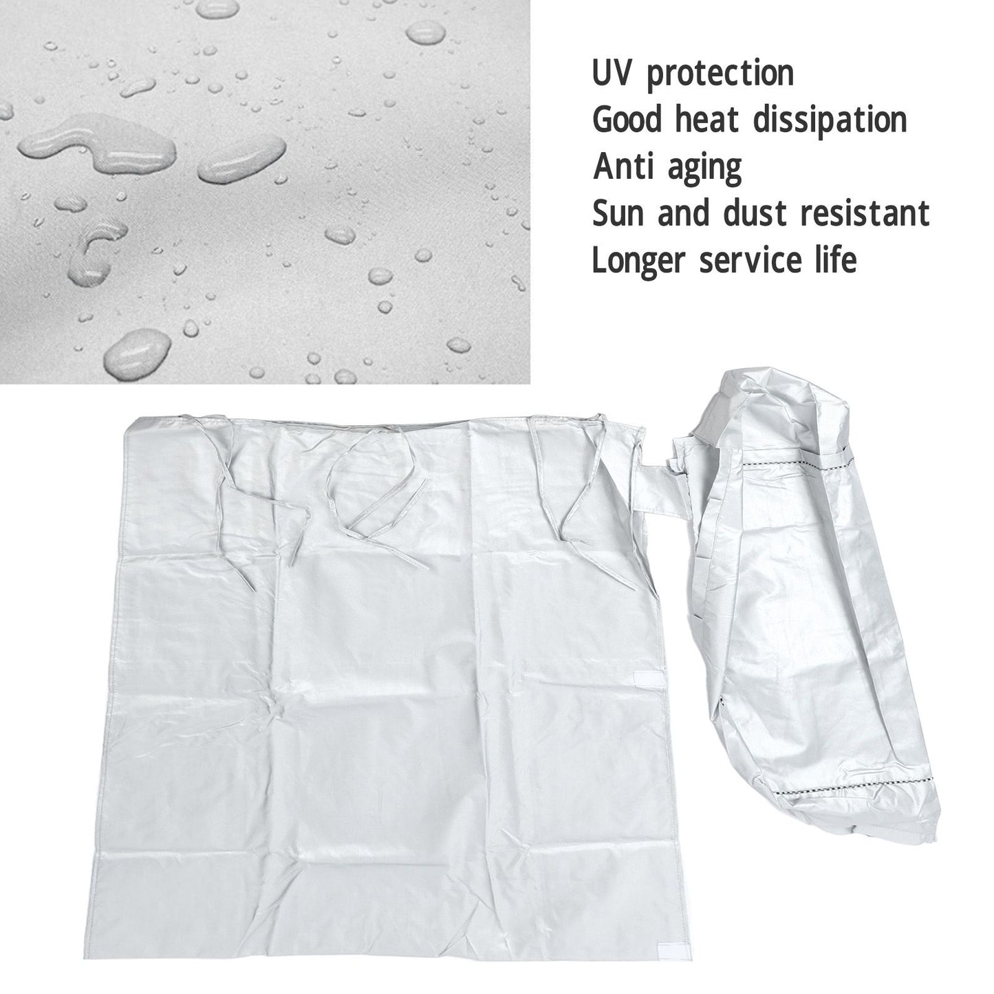 Washing Machine Cover Waterproof Sunscreen Dustproof Durable Thickened Washer Cover for Home Kitchen Laundry V1294-YM0521-3117230086411