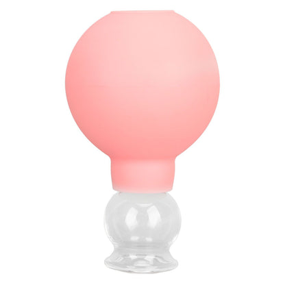 Glass Silicone Cupping Cup Vacuum Suction Massage Therapy for Face Skin Beauty Tool Model 1 V1294-YM0521-3117230087311