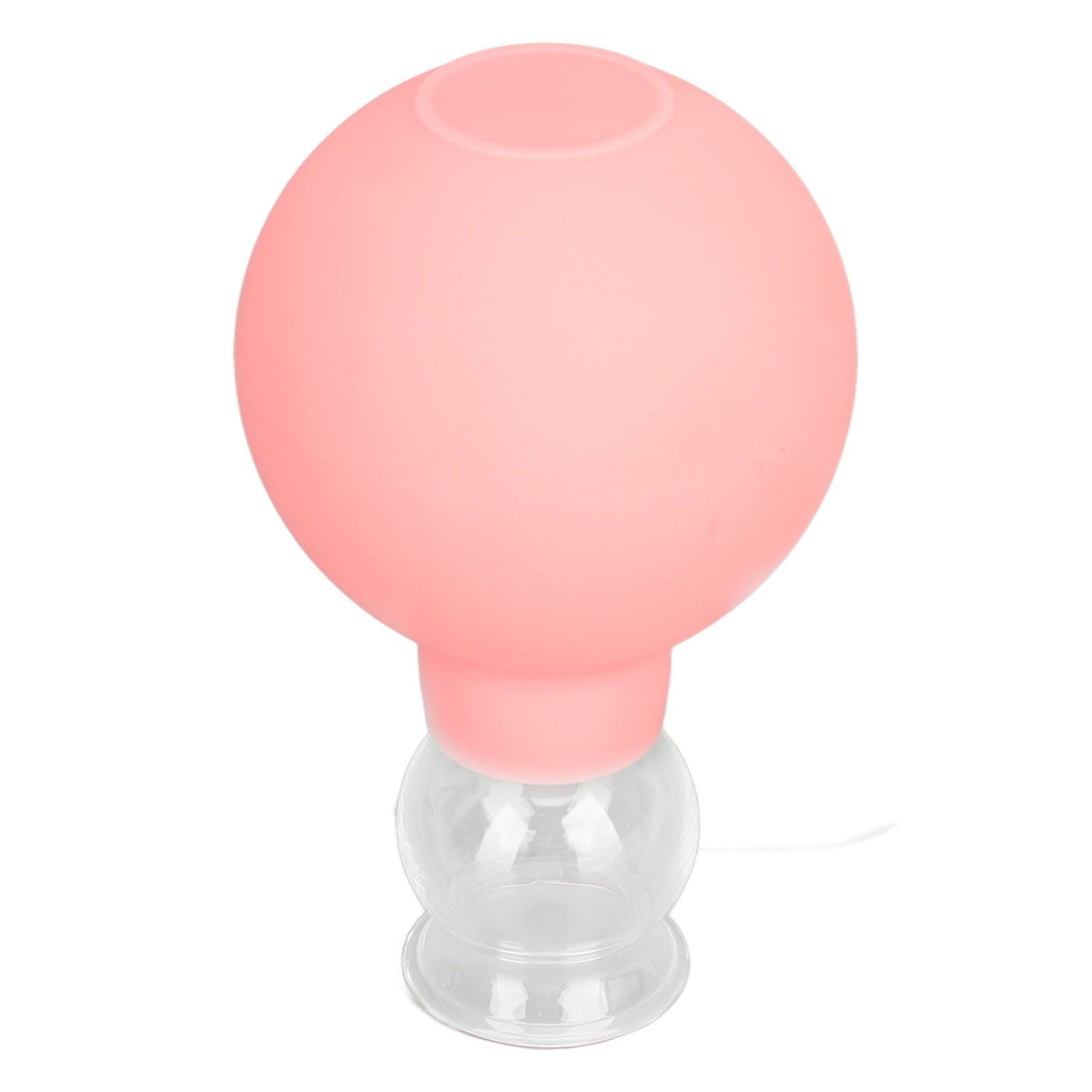 Glass Silicone Cupping Cup Vacuum Suction Massage Therapy for Face Skin Beauty Tool Model 1 V1294-YM0521-3117230087311