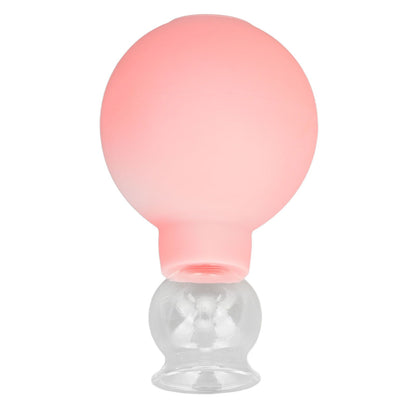 Glass Silicone Cupping Cup Vacuum Suction Massage Therapy for Face Skin Beauty Tool Model 1 V1294-YM0521-3117230087311