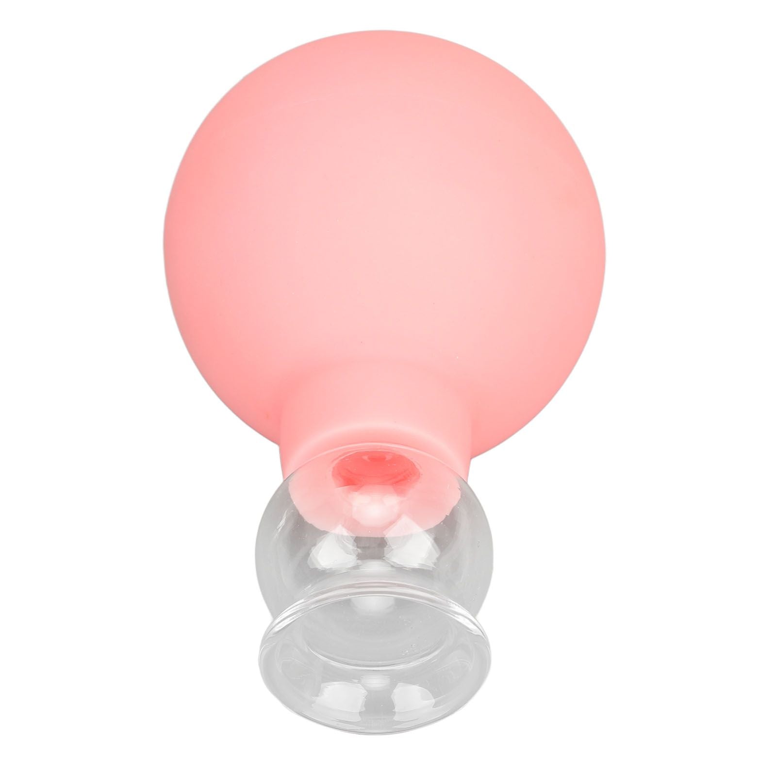 Glass Silicone Cupping Cup Vacuum Suction Massage Therapy for Face Skin Beauty Tool Model 1 V1294-YM0521-3117230087311