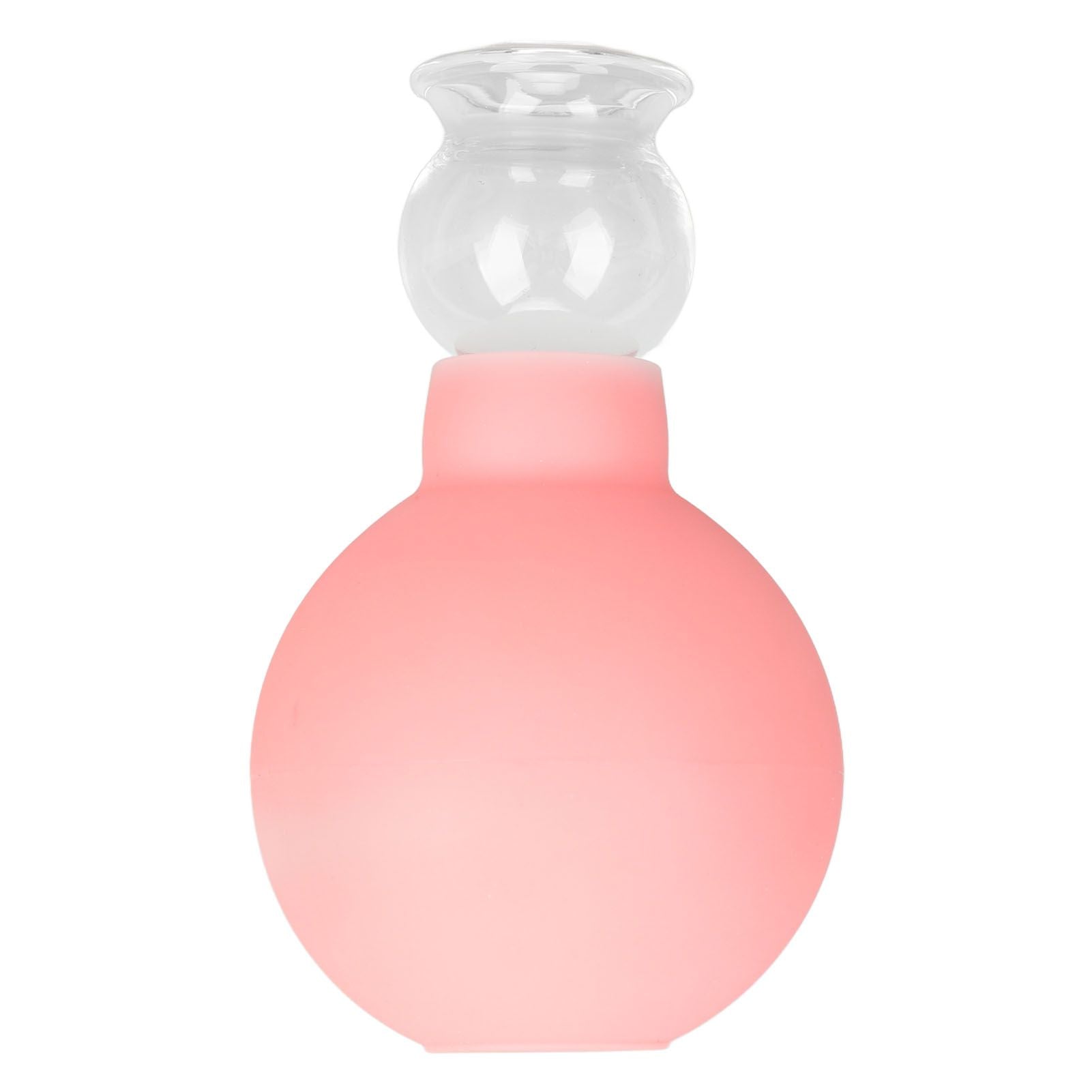 Glass Silicone Cupping Cup Vacuum Suction Massage Therapy for Face Skin Beauty Tool Model 1 V1294-YM0521-3117230087311