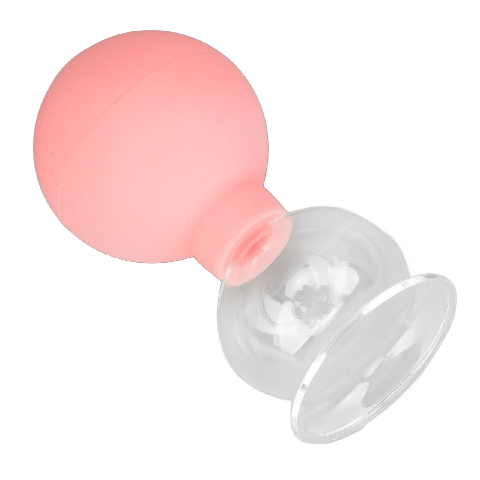 Glass Silicone Cupping Cup Vacuum Suction Massage Therapy for Face Skin Beauty Tool Model 3 V1294-YM0521-3117230087313