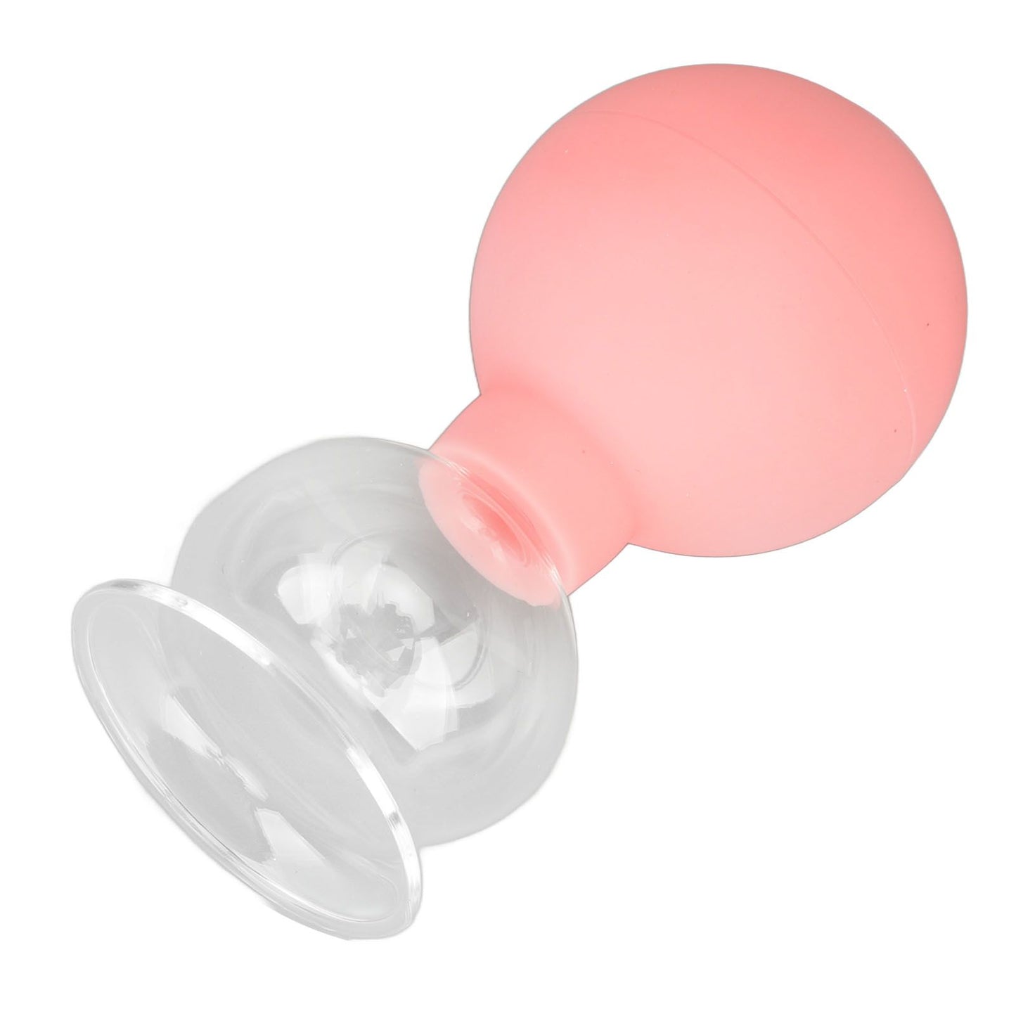 Glass Silicone Cupping Cup Vacuum Suction Massage Therapy for Face Skin Beauty Tool Model 3 V1294-YM0521-3117230087313