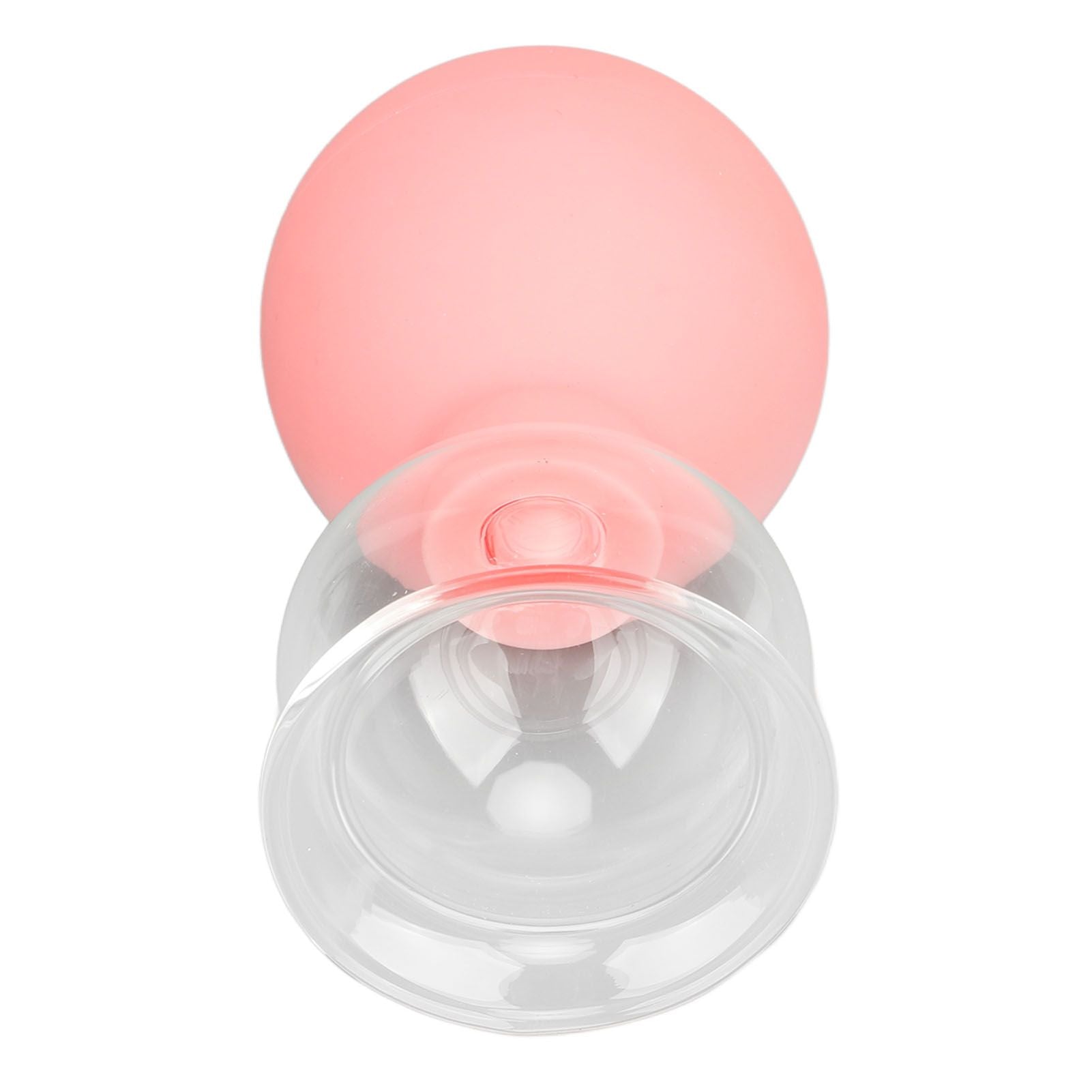 Glass Silicone Cupping Cup Vacuum Suction Massage Therapy for Face Skin Beauty Tool Model 3 V1294-YM0521-3117230087313