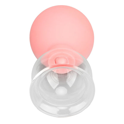 Glass Silicone Cupping Cup Vacuum Suction Massage Therapy for Face Skin Beauty Tool Model 3 V1294-YM0521-3117230087313