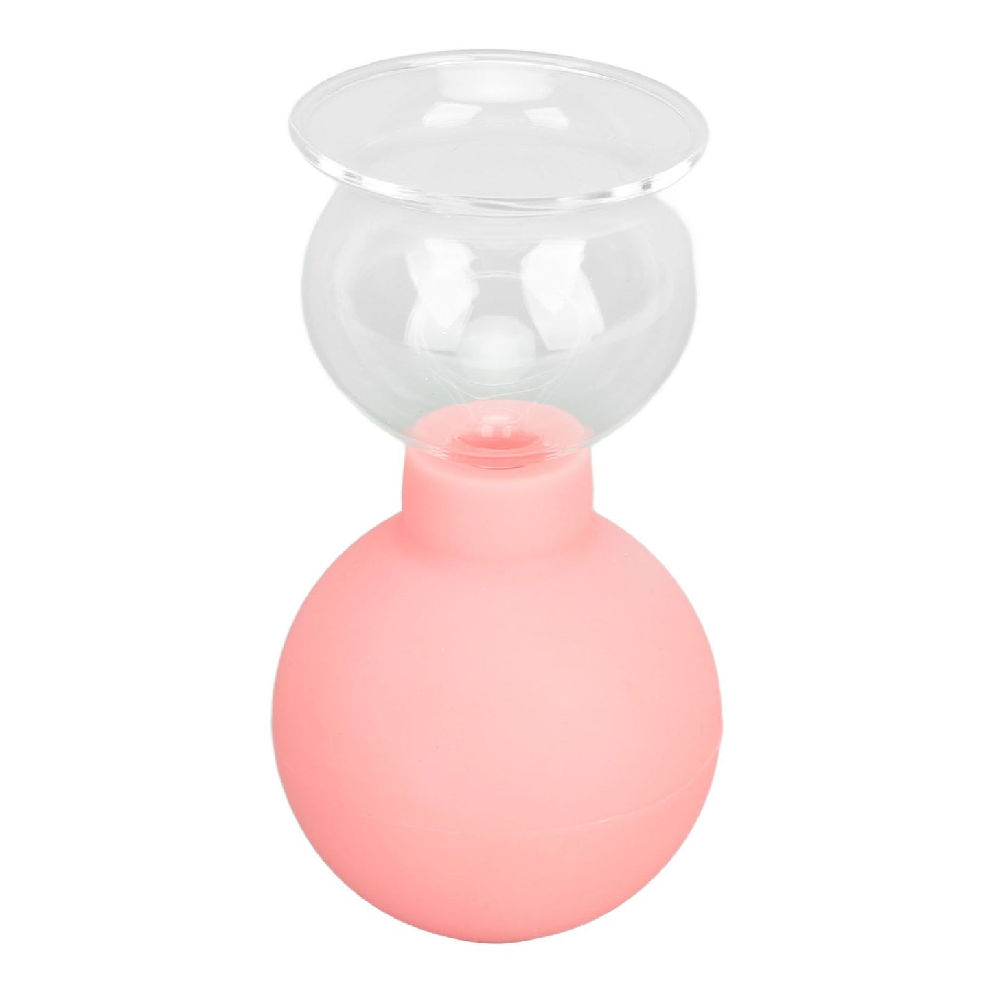 Glass Silicone Cupping Cup Vacuum Suction Massage Therapy for Face Skin Beauty Tool Model 3 V1294-YM0521-3117230087313