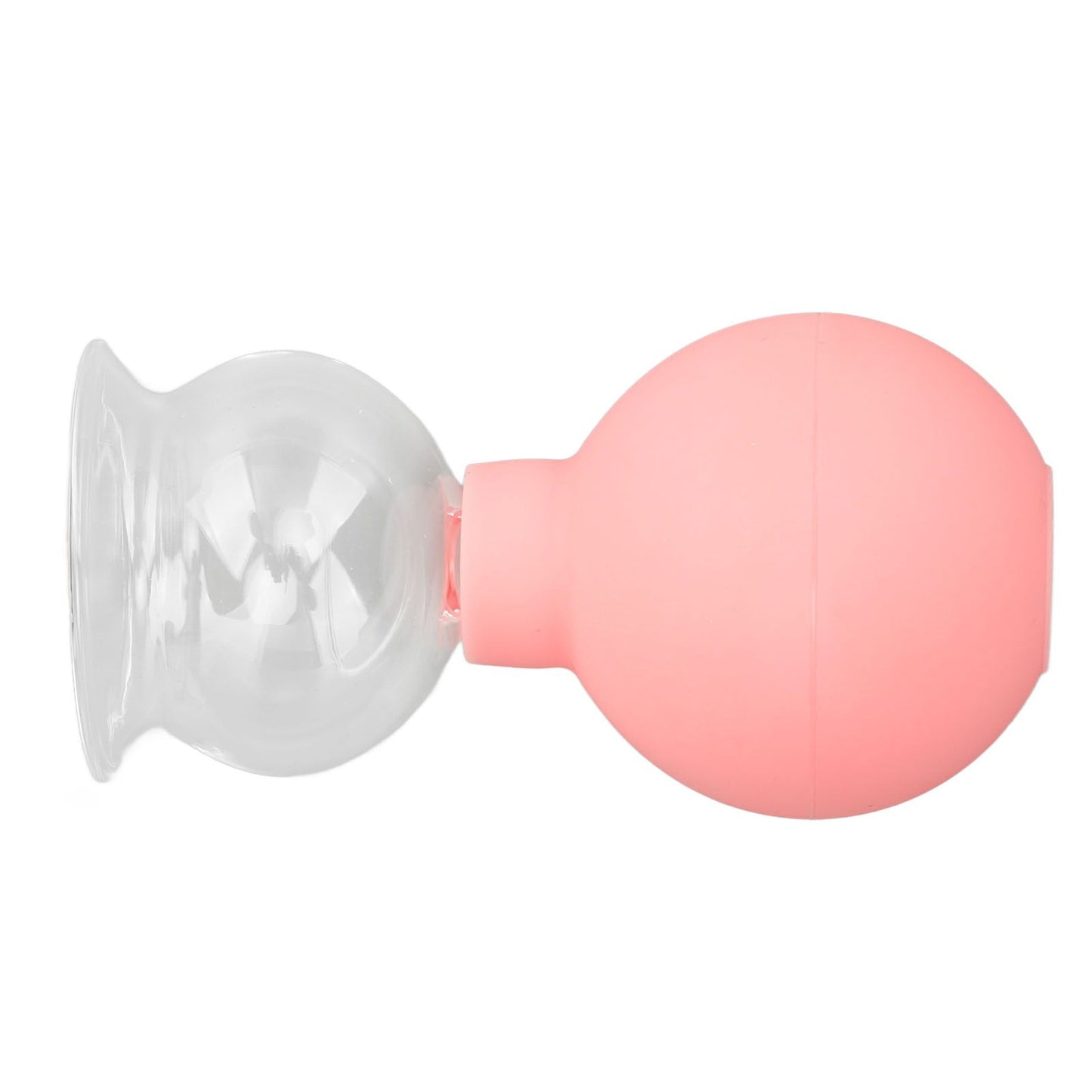 Glass Silicone Cupping Cup Vacuum Suction Massage Therapy for Face Skin Beauty Tool Model 3 V1294-YM0521-3117230087313