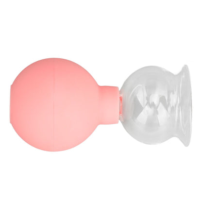 Glass Silicone Cupping Cup Vacuum Suction Massage Therapy for Face Skin Beauty Tool Model 3 V1294-YM0521-3117230087313