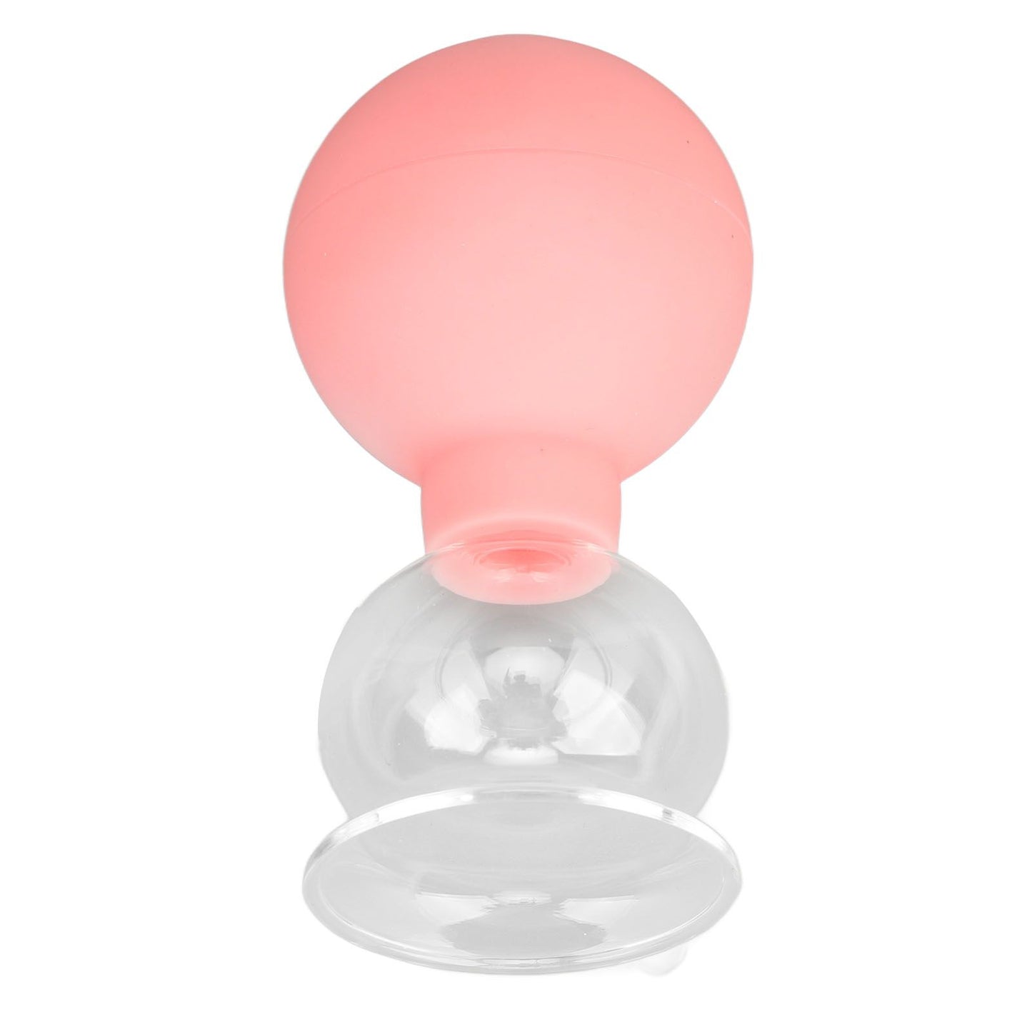 Glass Silicone Cupping Cup Vacuum Suction Massage Therapy for Face Skin Beauty Tool Model 3 V1294-YM0521-3117230087313