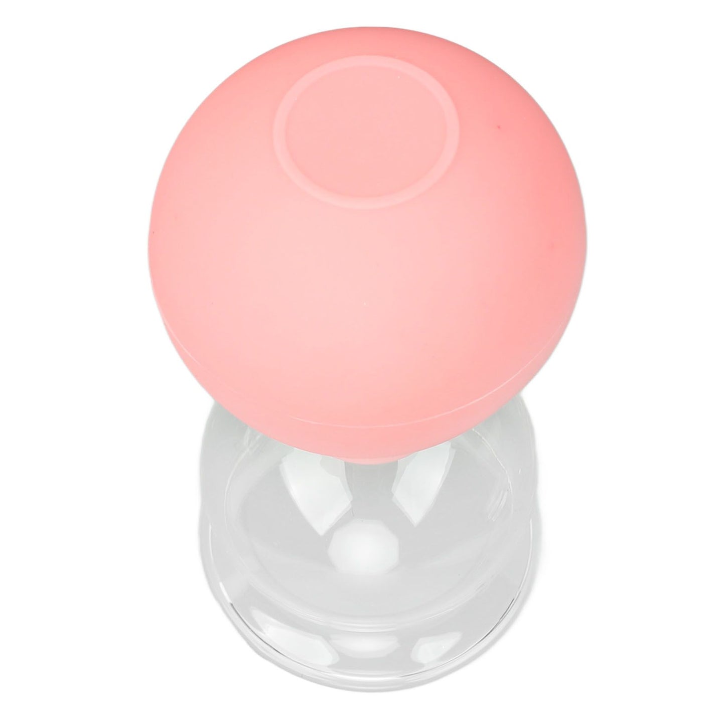 Glass Silicone Cupping Cup Vacuum Suction Massage Therapy for Face Skin Beauty Tool Model 3 V1294-YM0521-3117230087313
