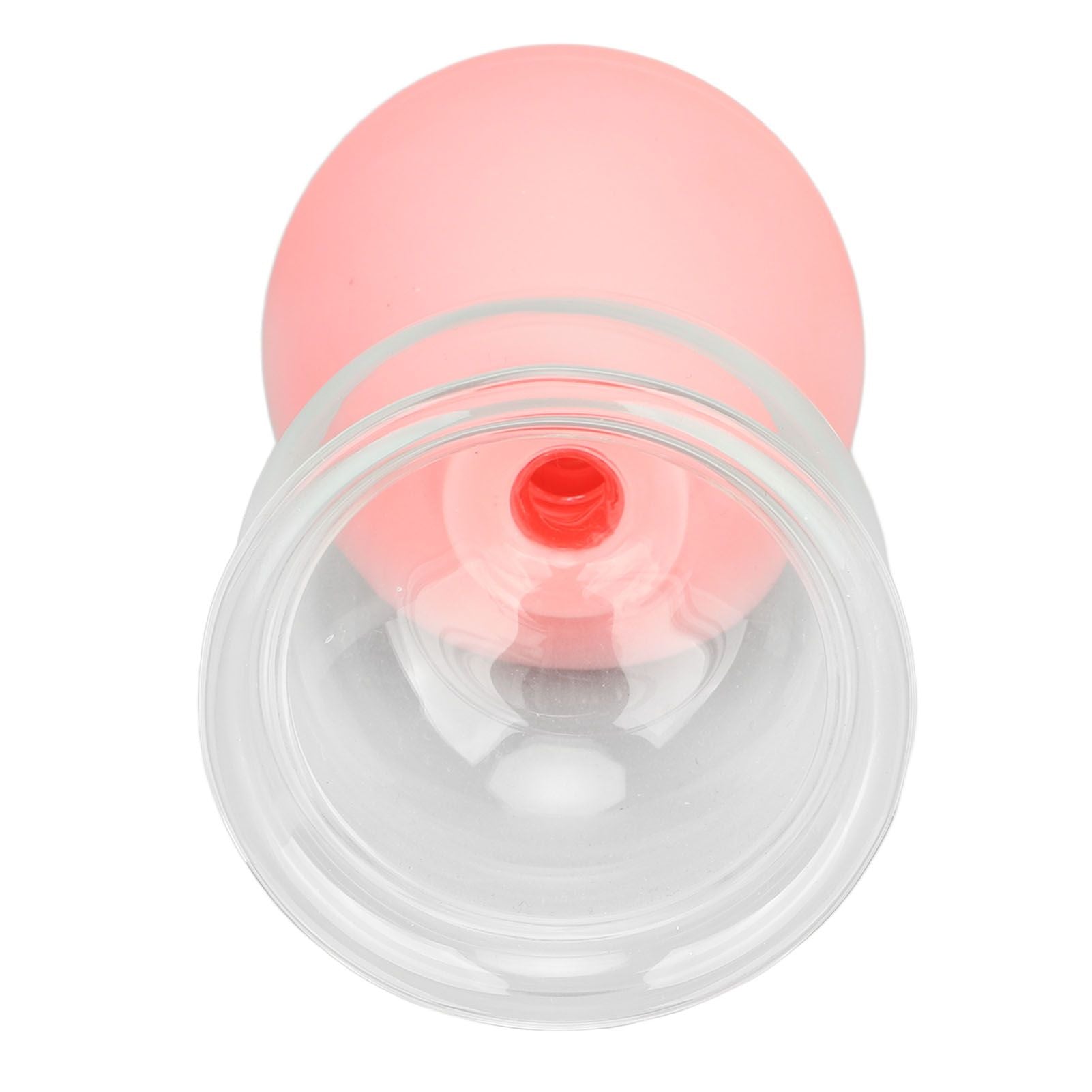 Glass Silicone Cupping Cup Vacuum Suction Massage Therapy for Face Skin Beauty Tool Model 4 V1294-YM0521-3117230087314