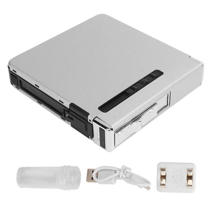 20 Regular Cigarettes Case Box USB Rechargeable Cigarette Case with Lighter for Men Women Ideal Gift for V1294-YM0521-3117230087812