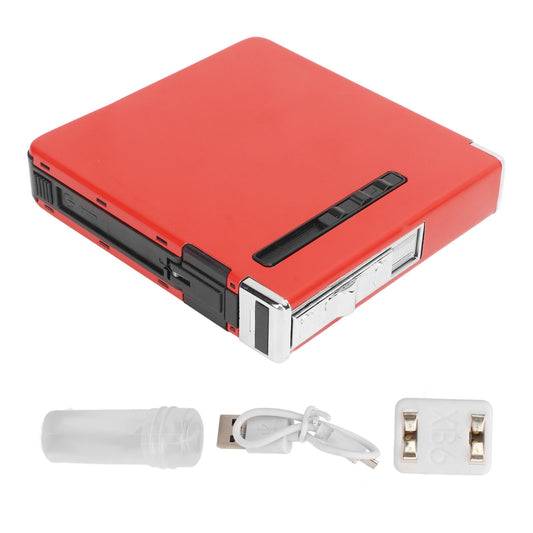 20 Regular Cigarettes Case Box USB Rechargeable Cigarette Case with Lighter for Men Women Ideal Gift for V1294-YM0521-3117230087814
