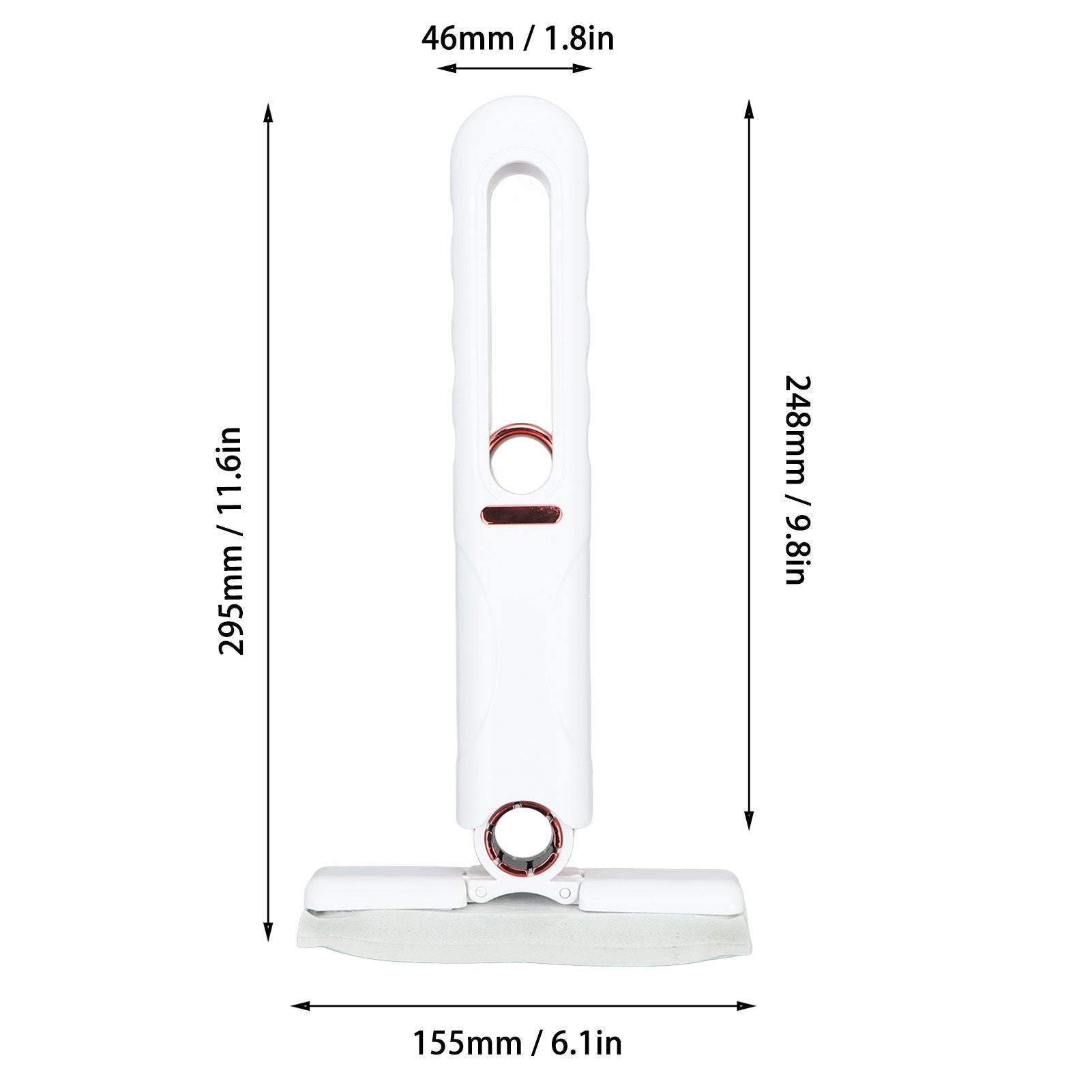 Portable Short Mop Wiper Screen Hands Wash Free Water Absorption PVA Mop for Desktop Office Car V1294-YM0521-3117230091811