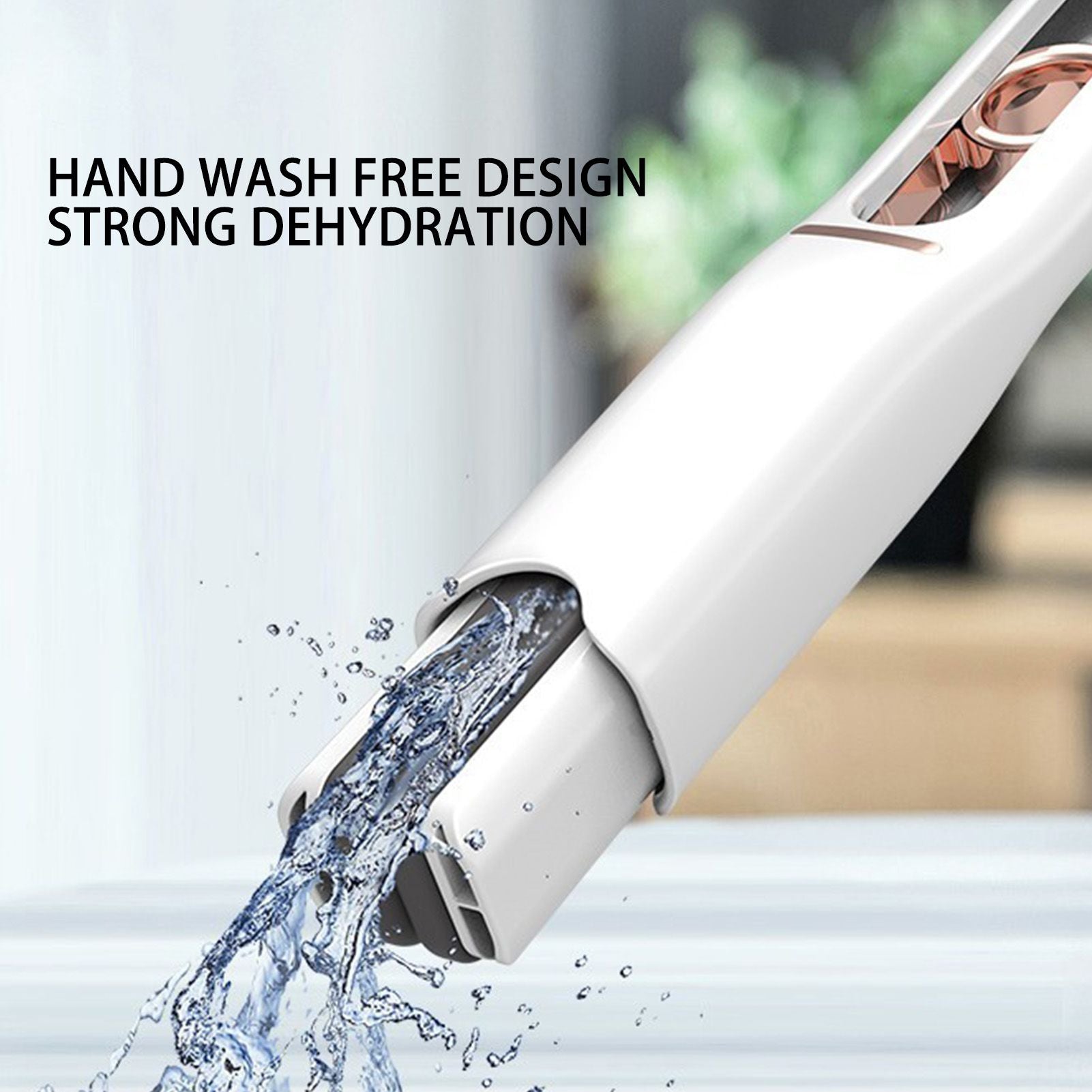 Portable Short Mop Wiper Screen Hands Wash Free Water Absorption PVA Mop for Desktop Office Car V1294-YM0521-3117230091811