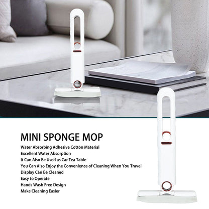 Portable Short Mop Wiper Screen Hands Wash Free Water Absorption PVA Mop for Desktop Office Car V1294-YM0521-3117230091811