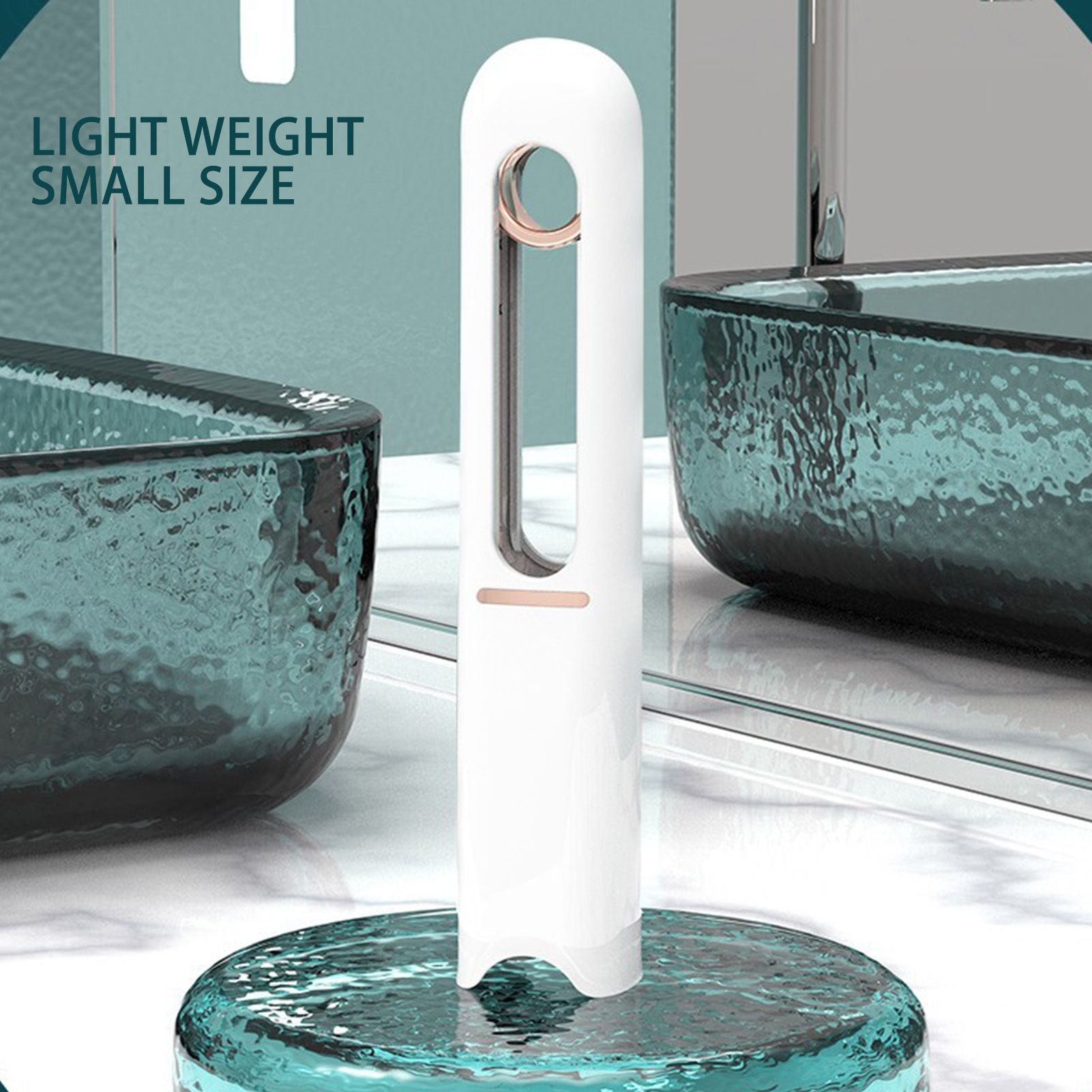 Portable Short Mop Wiper Screen Hands Wash Free Water Absorption PVA Mop for Desktop Office Car V1294-YM0521-3117230091811