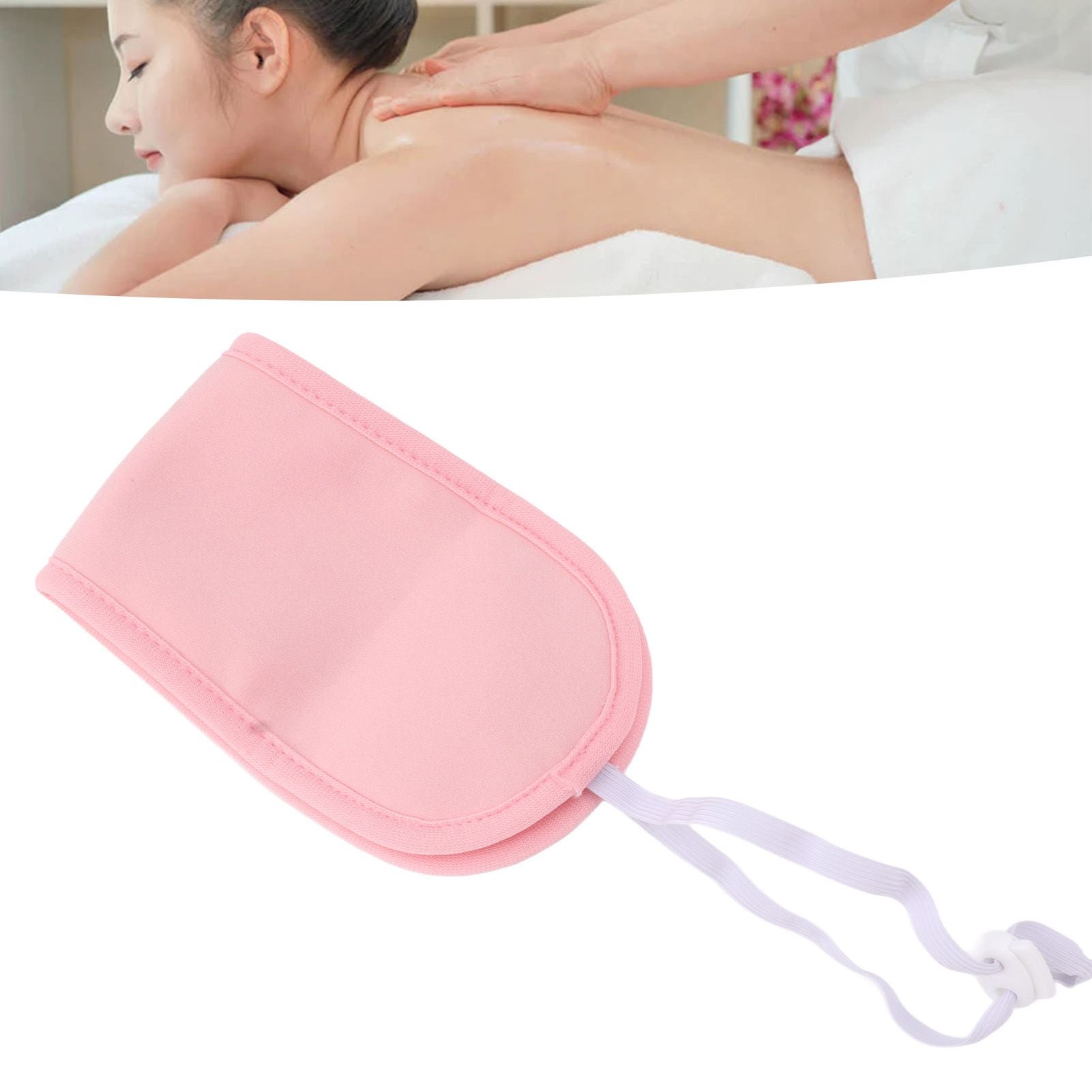 Neck Castor Oil Pack Wrap Polyester Cotton Castor Oil Pack for Liver Less Mess Reusable Washable Comfort V1294-YM0521-3117230095812