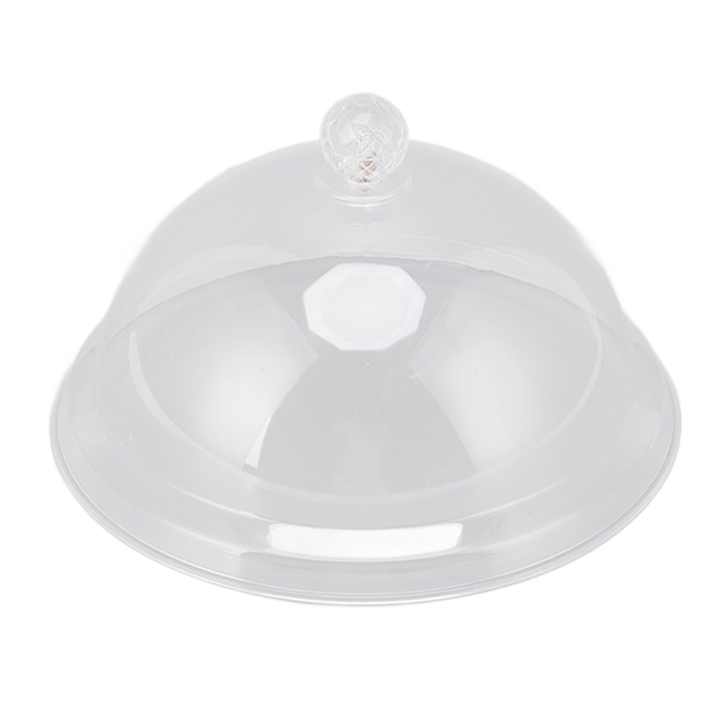 Food Cover Acrylic Transparent Thickened Fall Resistant Dustproof Food Preservation Cover with Handle 21cm V1294-YM0521-3118220300011