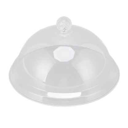 Food Cover Acrylic Transparent Thickened Fall Resistant Dustproof Food Preservation Cover with Handle 21cm V1294-YM0521-3118220300011